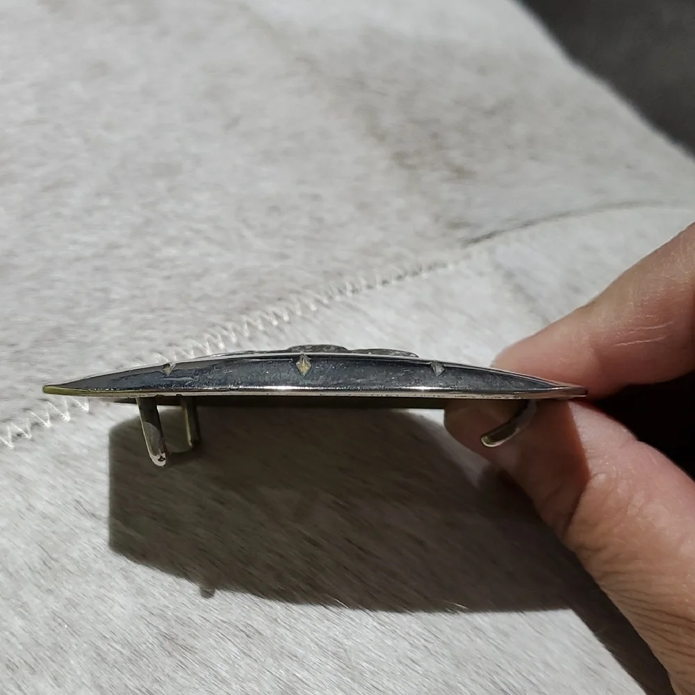 Vintage stylish silver
